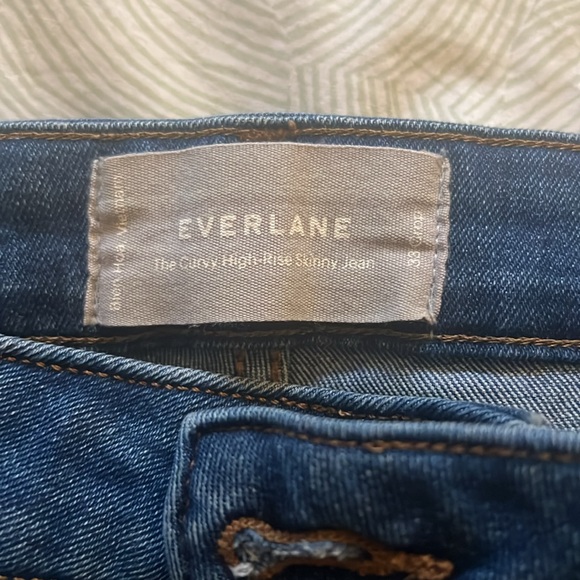 Everlane Curvy High Rise Crop Skinny Jean, 33 - Picture 2 of 4